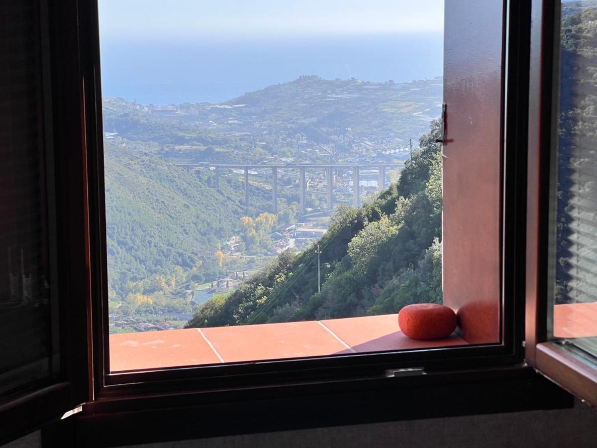 Villa Di Campagna Con Vista Mare 5 Camere Da Letto Pampara Eksteriør billede