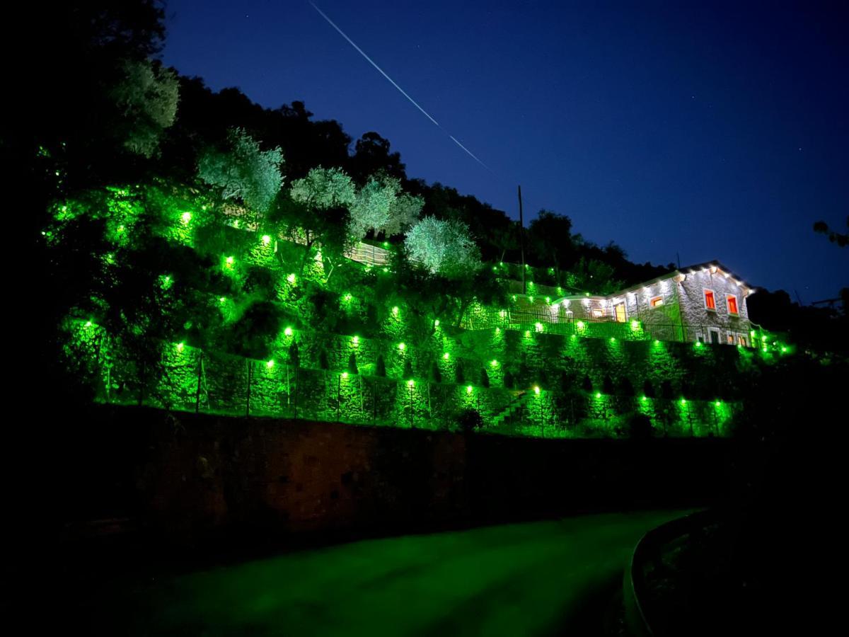 Villa Di Campagna Con Vista Mare 5 Camere Da Letto Pampara Eksteriør billede
