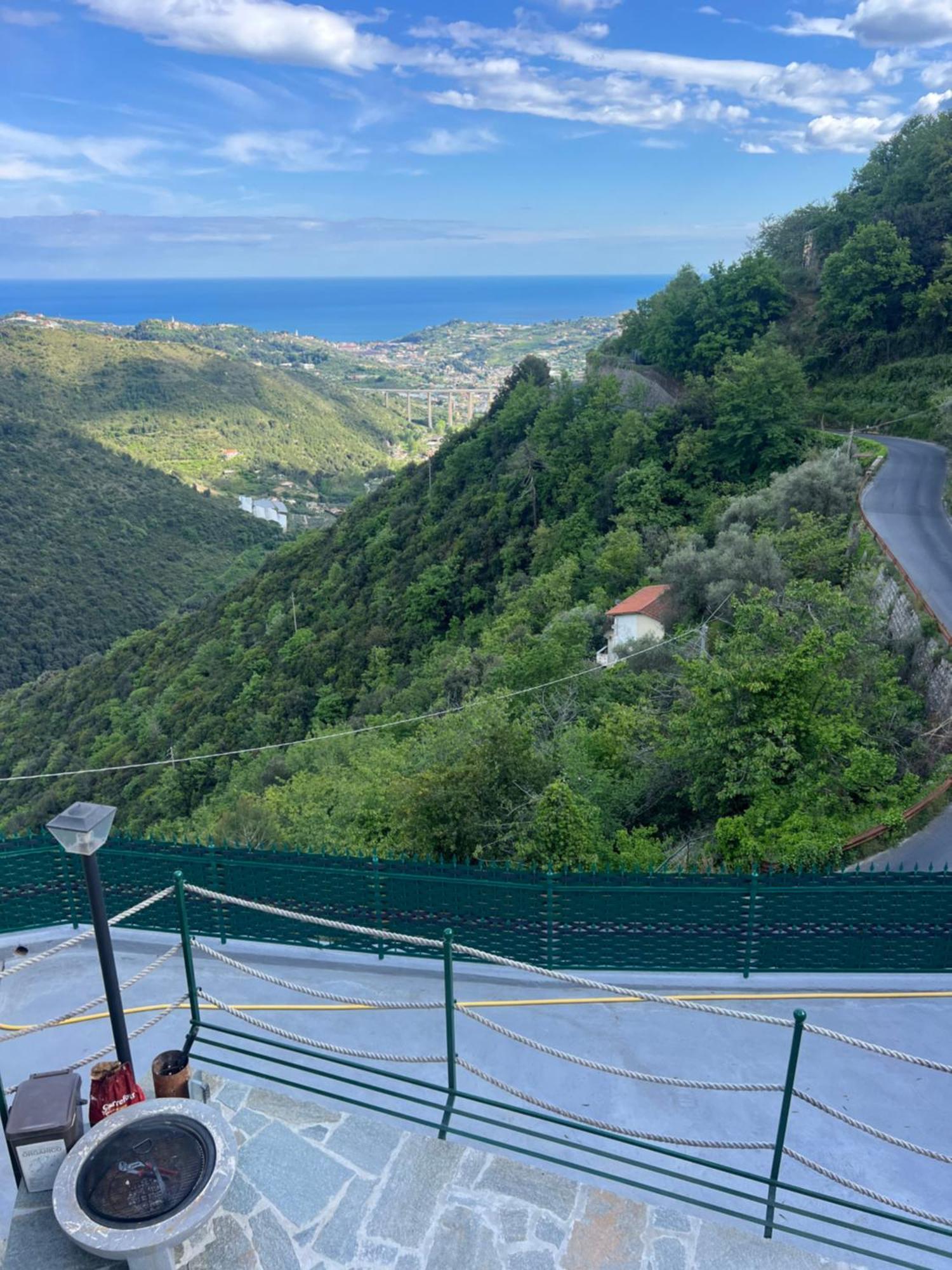 Villa Di Campagna Con Vista Mare 5 Camere Da Letto Pampara Eksteriør billede