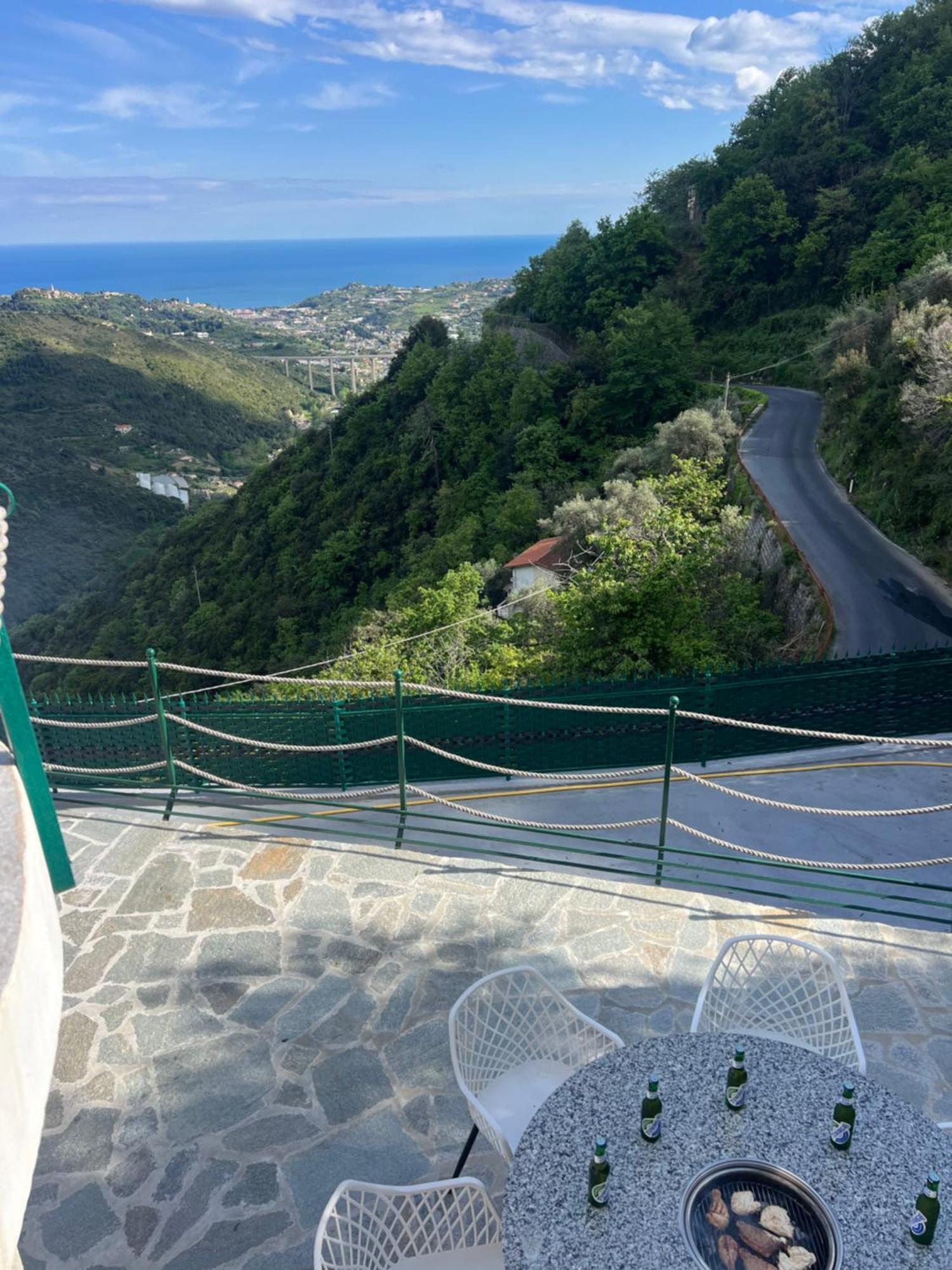 Villa Di Campagna Con Vista Mare 5 Camere Da Letto Pampara Eksteriør billede